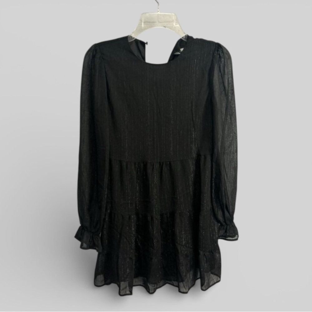 Altar'd State New layered sheer whimsigoth mini party dress size Small emo